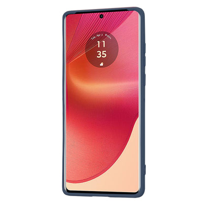 Kotelo Motorola Edge 50 Fusion, Techsuit, SoftFlex, Tummansininen