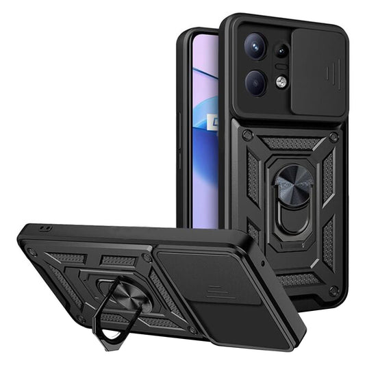 Suojakuori Motorola Edge 50 Pro:lle, Techsuit, CamShield, Musta