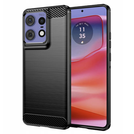 Suojakuori Motorola Edge 50 Pro:lle, Techsuit, Hiili, Musta