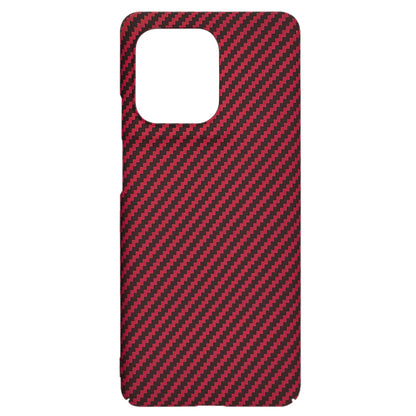 Case for Motorola Edge 50 Pro, Techsuit, Carbonite FiberShell, Red