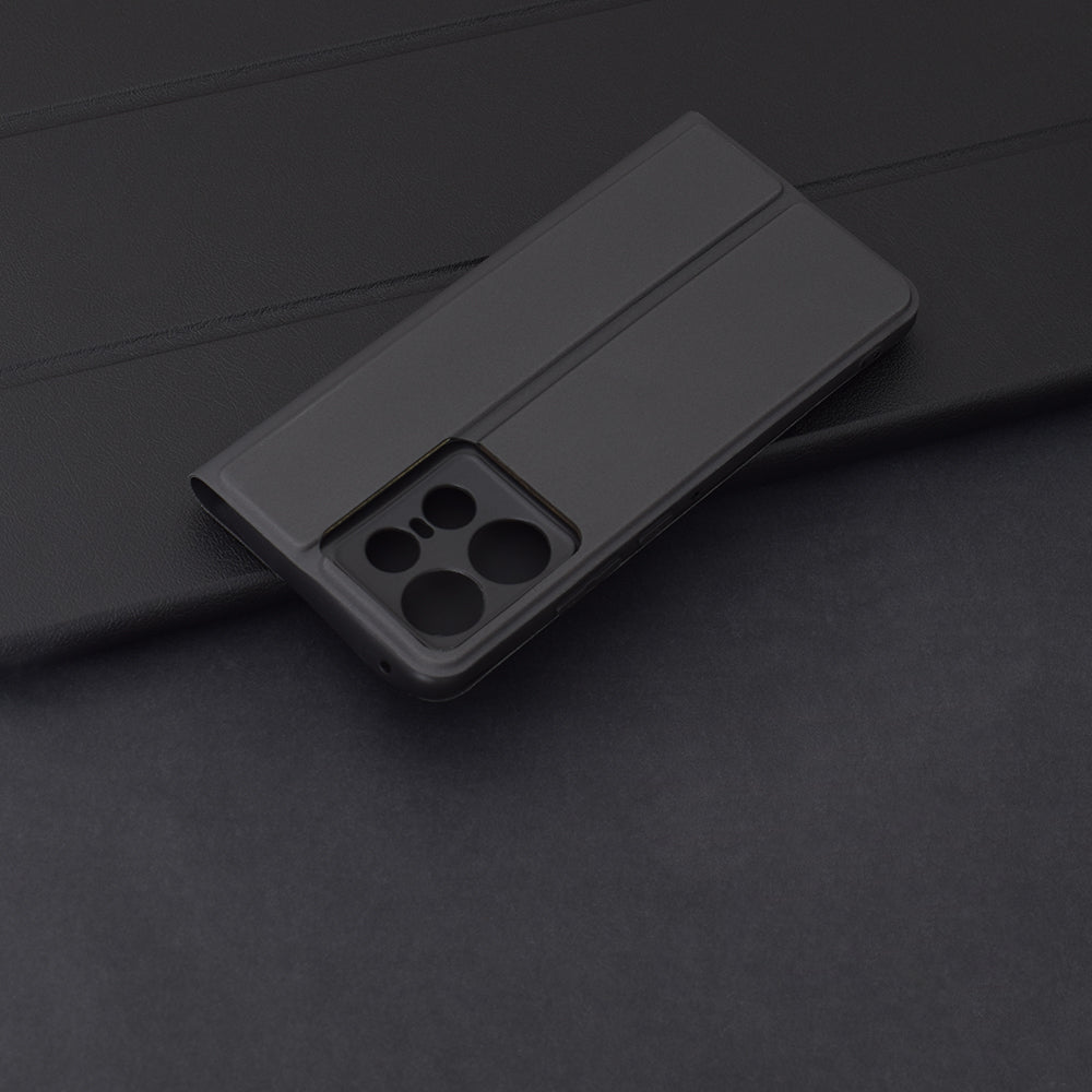 Kuori Motorola Edge 50 Pro:lle, Techsuit, Magskin Book, Musta