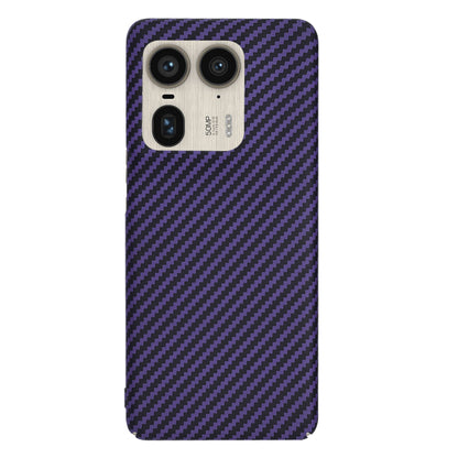 Kuori Motorola Edge 50 Ultra -puhelimelle, Techsuit, Carbonite FiberShell, Violetti