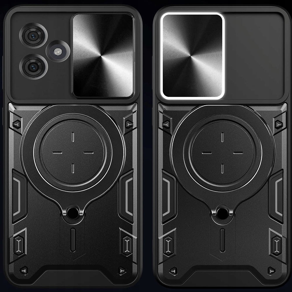 Case for Motorola Edge 60 Fusion / Edge 60, Techsuit, CamGuard Pro, Black