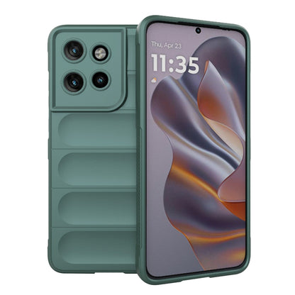 Kotelo Motorola Edge 60 Neo / Edge 50 Neo, Techsuit, Magic Shield, Vihreä