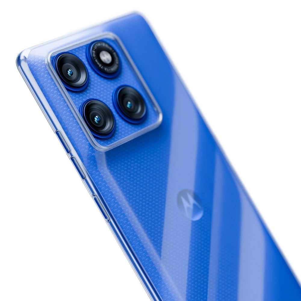 Kuori Motorola Edge 60 Pro:lle, 3MK, Kirkas, Läpinäkyvä