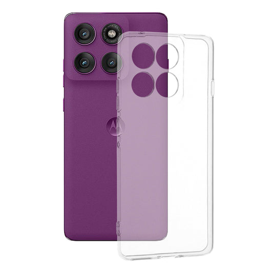 Kuori Motorola Edge 60 Pro:lle, Techsuit, Kirkas, Läpinäkyvä