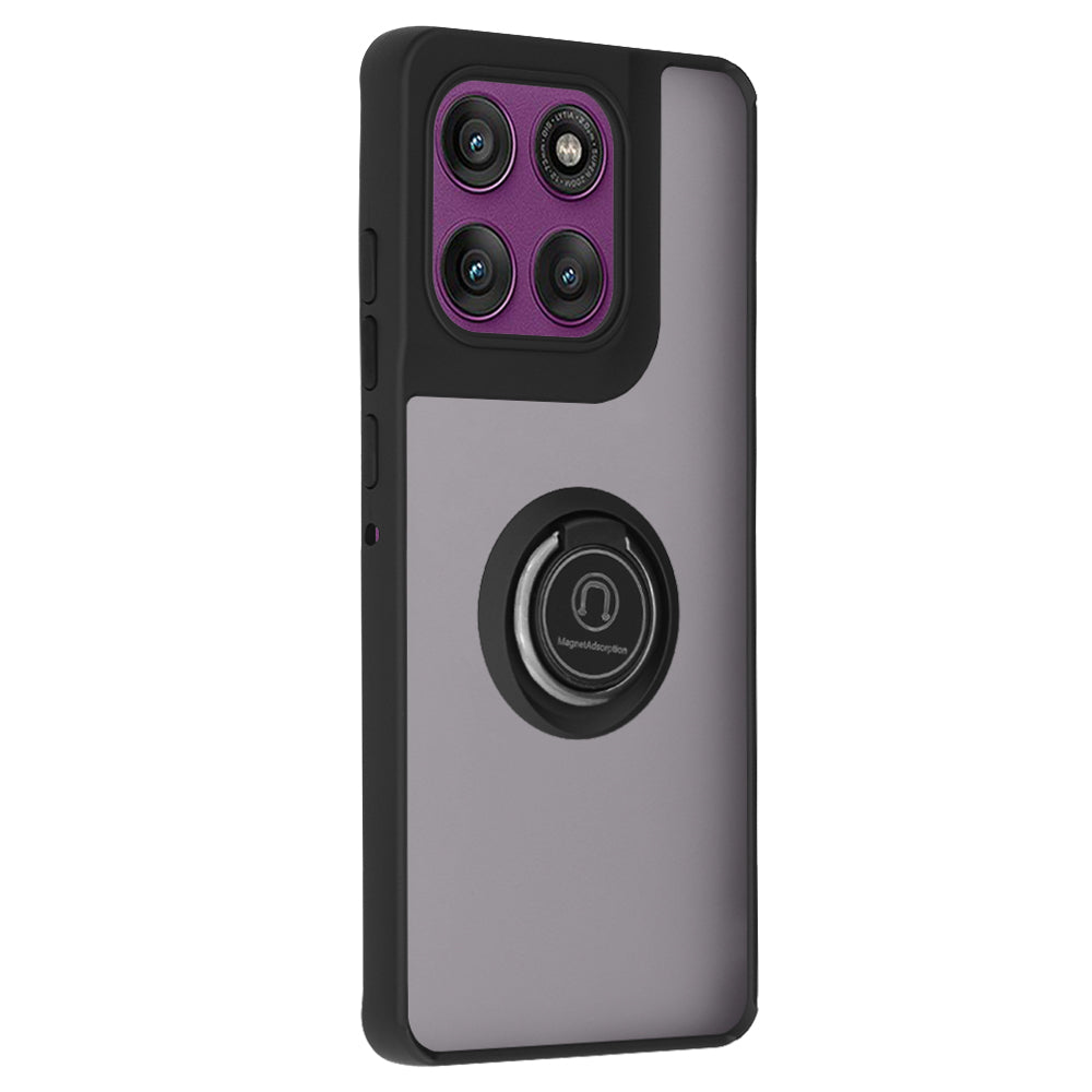 Suojakuori Motorola Edge 60 Pro:lle, Techsuit, Glinth, Musta