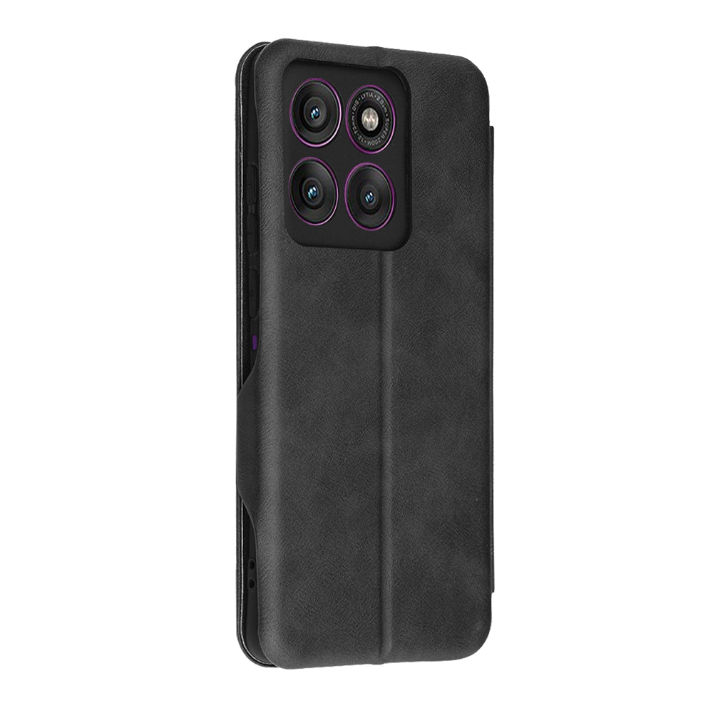 Suojakuori Motorola Edge 60 Pro:lle, Techsuit, Safe Wallet Plus, Musta