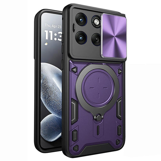 Suojakuori Motorola Edge 70 Fusionille, Techsuit, CamGuard Pro, Violetti