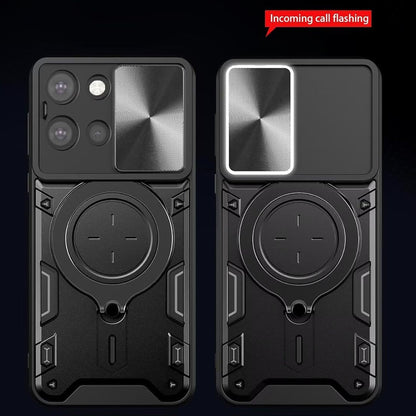 Kotelo Motorola Edge 70 Fusionille, Techsuit, CamGuard Pro, Musta