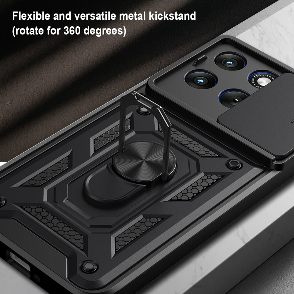 Kotelo Motorola Edge 70 Fusion, Techsuit, CamShield, Sininen