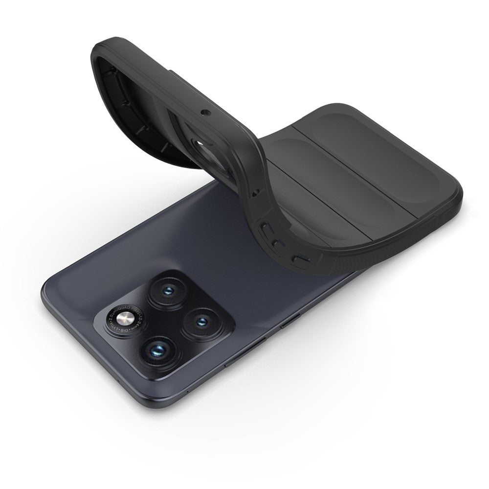 Case for Motorola Edge 70 Fusion, Techsuit, Magic Shield, Black