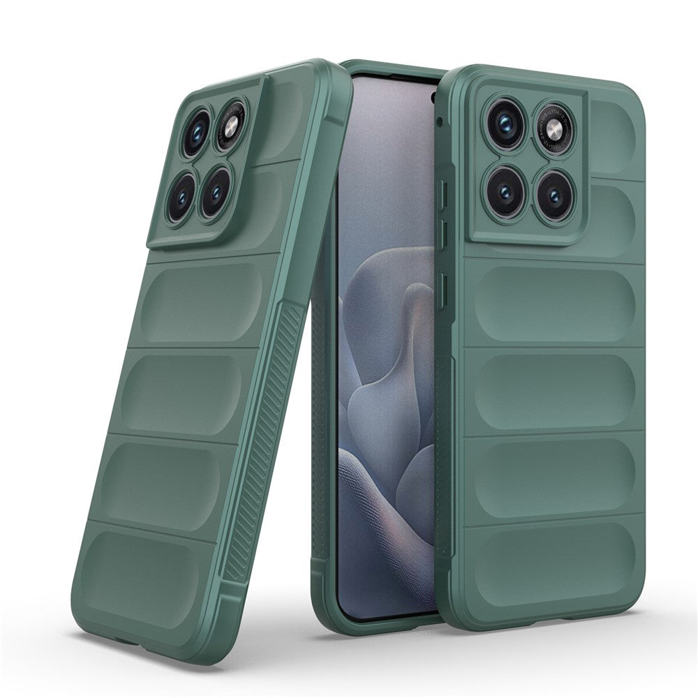 Case for Motorola Edge 70 Fusion, Techsuit, Magic Shield, Green