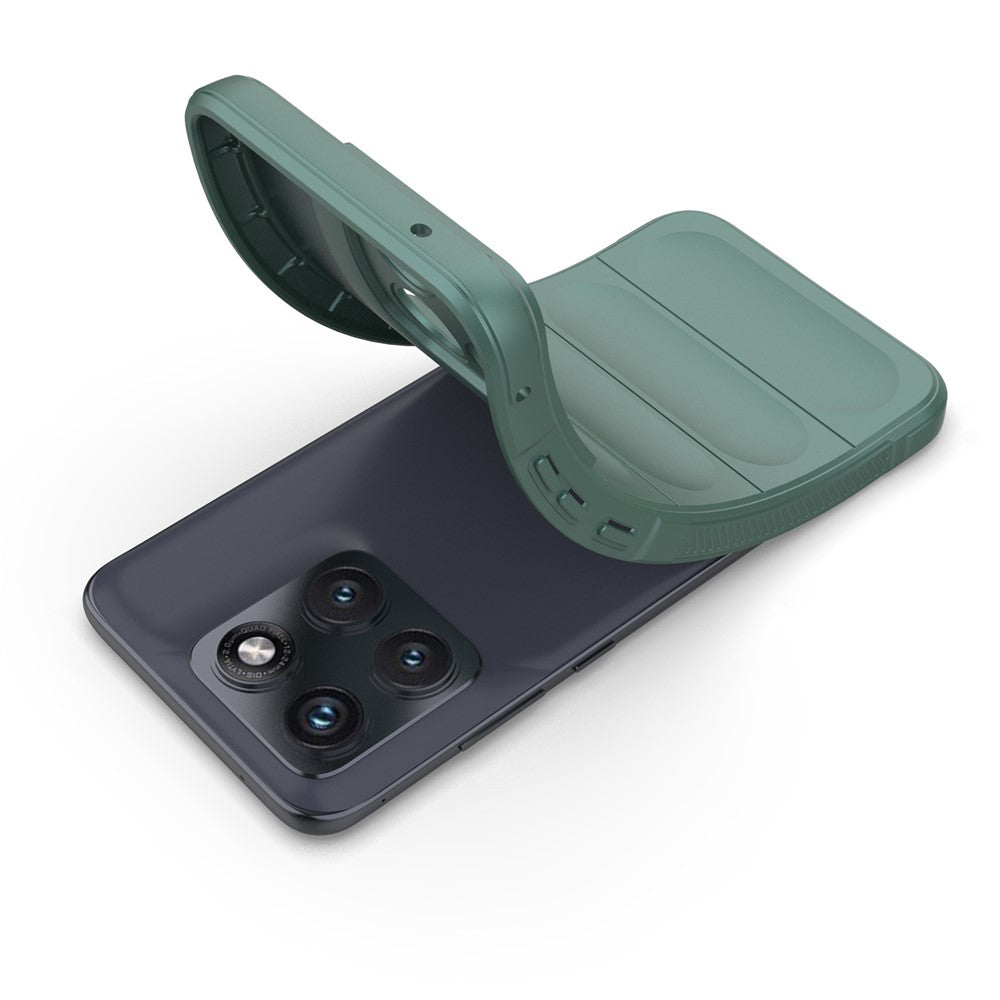 Case for Motorola Edge 70 Fusion, Techsuit, Magic Shield, Green