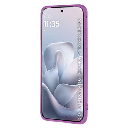 Suojakuori Motorola Edge 70 Fusionille, Techsuit, SoftFlex, Violetti