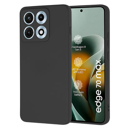 Suojakuori Motorola Edge 70 Maxille, Techsuit, SoftFlex, Musta