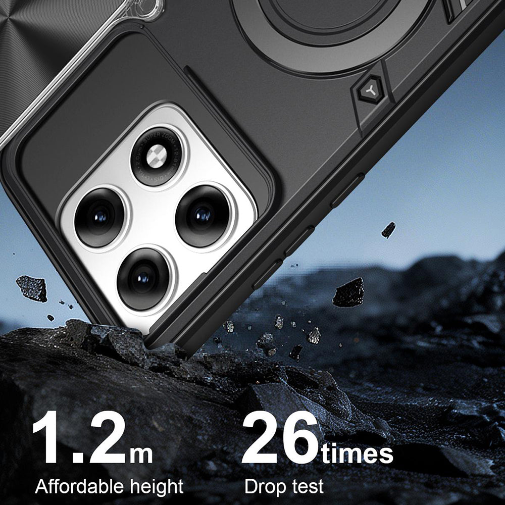 Kuori Motorola Edge 70 Pro:lle, Techsuit, CamGuard Pro, Violetti