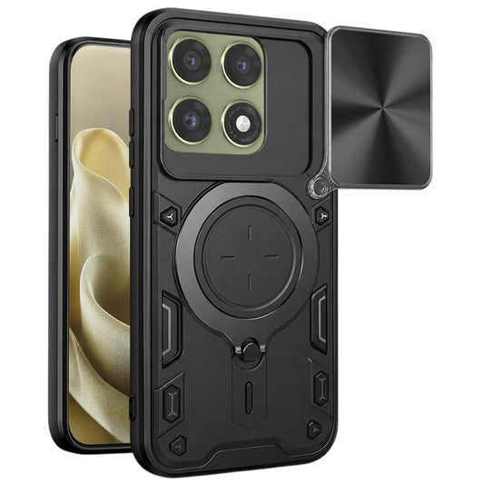 Kuori Motorola Edge 70 Pro:lle, Techsuit, CamGuard Pro, Musta
