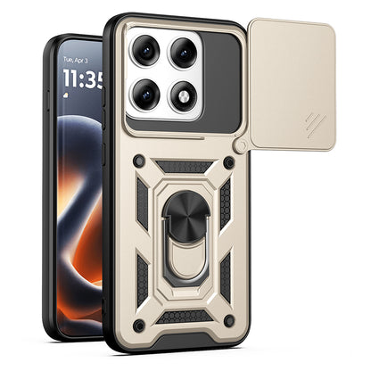 Kuori Motorola Edge 70 Pro:lle, Techsuit, CamShield, Kultainen