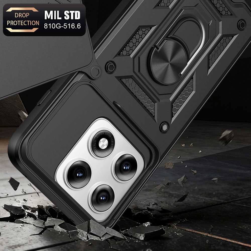 Kuori Motorola Edge 70 Pro:lle, Techsuit, CamShield, Kultainen