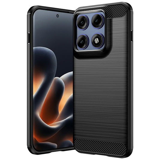 Suojakuori Motorola Edge 70 Pro:lle, Techsuit, Hiili, Musta