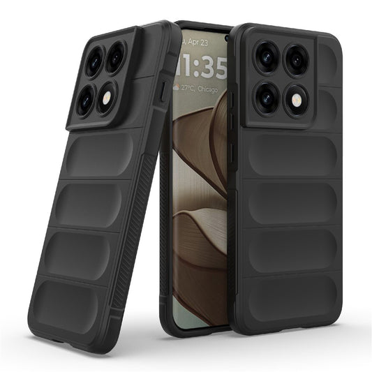 Kuori Motorola Edge 70 Pro:lle, Techsuit, Magic Shield, Musta