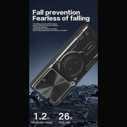 Case for Motorola Edge 70, Techsuit, CamGuard Pro, Black