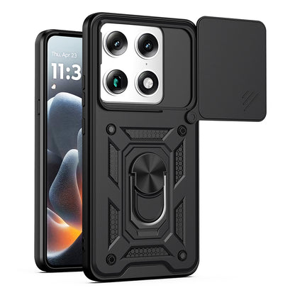 Kotelo Motorola Edge 70 Ultra / Signature, Techsuit, CamShield, Musta
