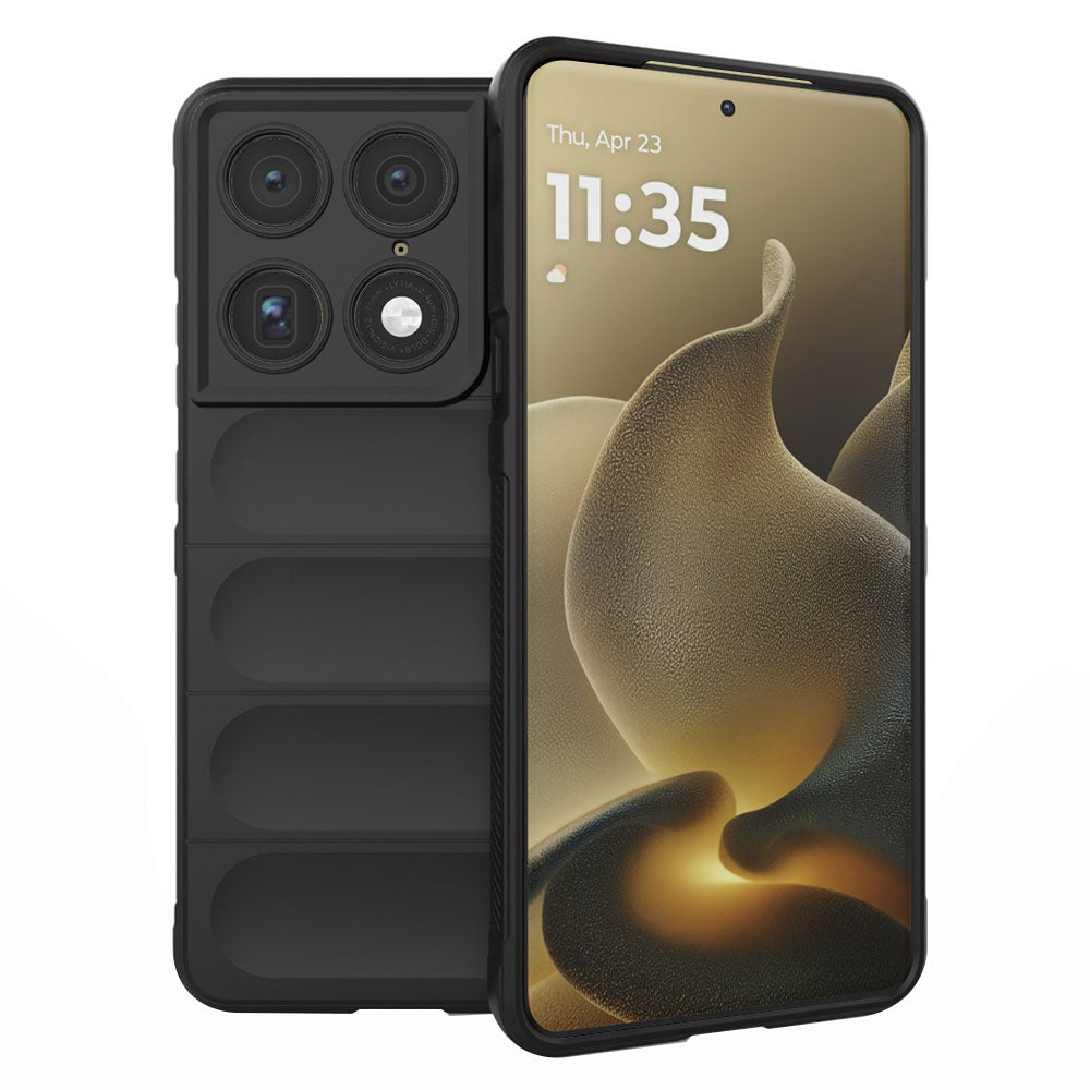 Kuori Motorola Edge 70 Ultra / Signature -puhelimelle, Techsuit, Magic Shield, Musta