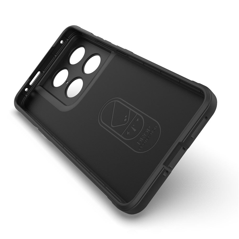 Kuori Motorola Edge 70 Ultra / Signature -puhelimelle, Techsuit, Magic Shield, Musta