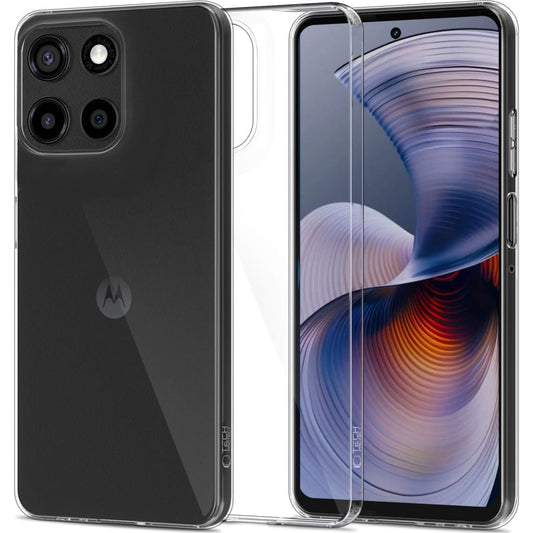 Kotelo Motorola Moto G56:lle, Tech-Protect, Flexair, Läpinäkyvä