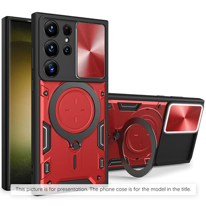 Suojakuori Motorola Moto E15 / G05:lle, Techsuit, CamGuard Pro, Punainen
