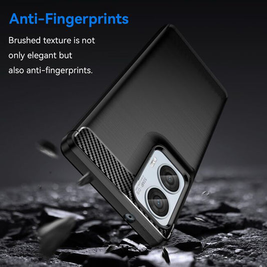 Kuori Motorola Moto E15 / G05:lle, Techsuit, Hiili, Musta