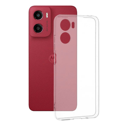Kuori Motorola Moto E15 / G05:lle, Techsuit, Kirkas, Läpinäkyvä