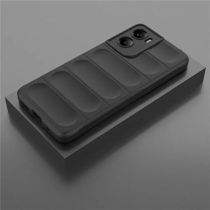 Suojakuori Motorola Moto E15 / G05:lle, Techsuit, Magic Shield, Musta