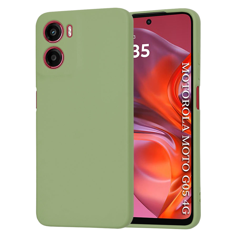 Case for Motorola Moto E15 / G05, Techsuit, SoftFlex, Matcha