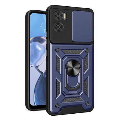 Case for Motorola Moto E22i / E22, Techsuit, CamShield, Blue