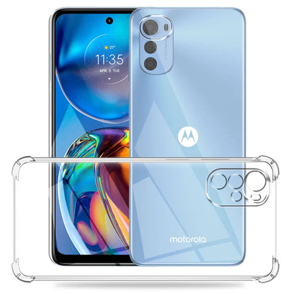 Case for Motorola Moto E32s / E32 / G22, Techsuit, Shockproof Clear, Transparent