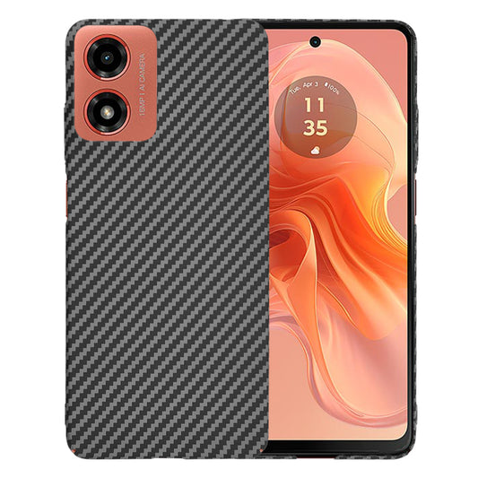 Kuori Motorola Moto G04s / E14 / G04 / G24, Techsuit, Carbonite FiberShell, Musta