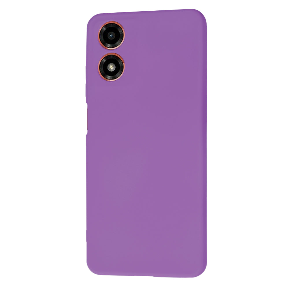 Case for Motorola Moto G04s / E14 / G04, Techsuit, SoftFlex, Purple