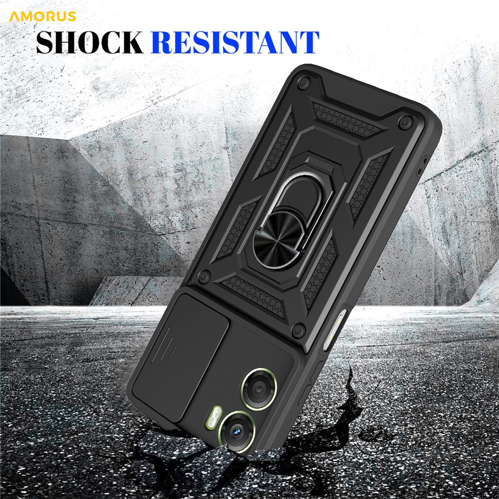 Kotelo Motorola Moto G06:lle, Techsuit, CamShield, Sininen