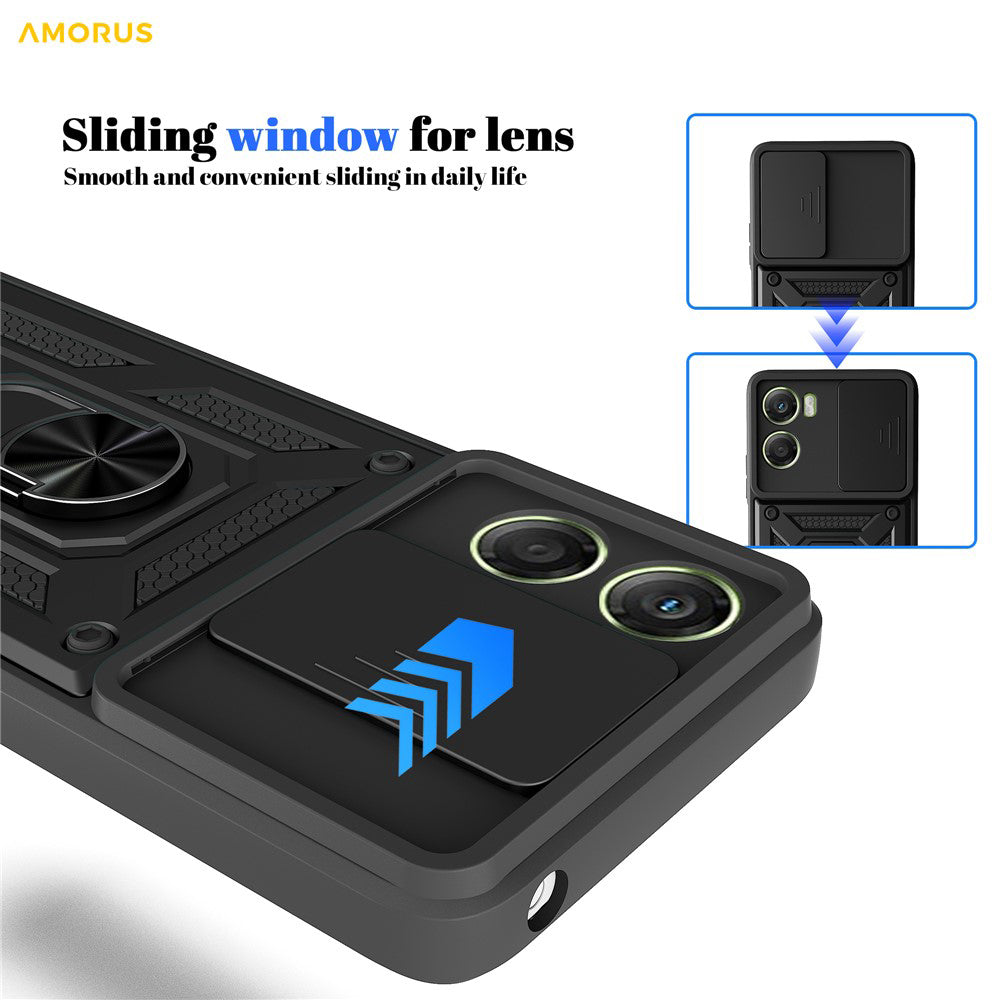 Kotelo Motorola Moto G06:lle, Techsuit, CamShield, Sininen