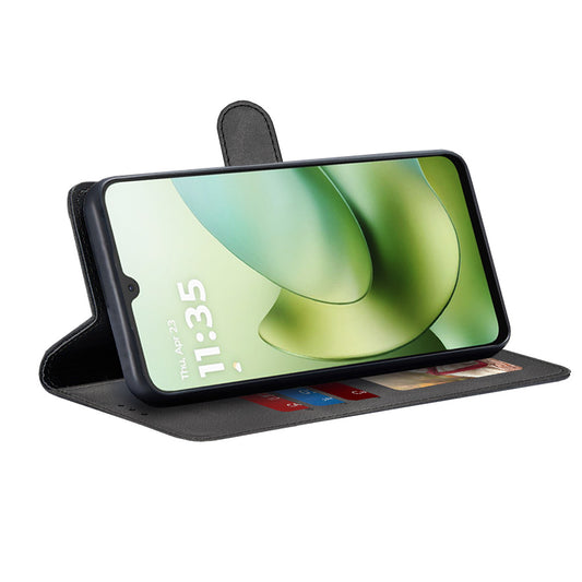 Suojakuori Motorola Moto G06:lle, Techsuit, Diary Book, Musta