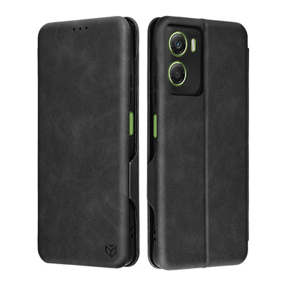 Kotelo Motorola Moto G06:lle, Techsuit, Safe Wallet Plus, Musta