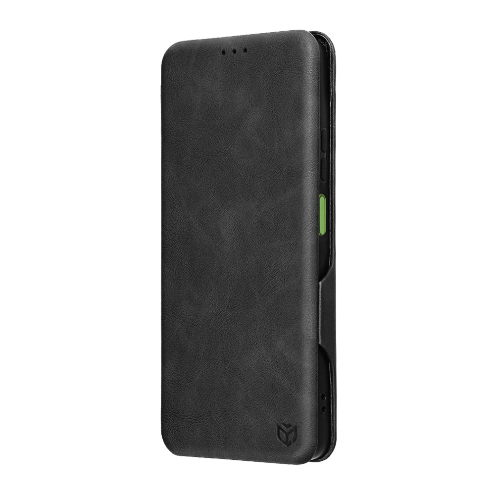 Kotelo Motorola Moto G06:lle, Techsuit, Safe Wallet Plus, Musta