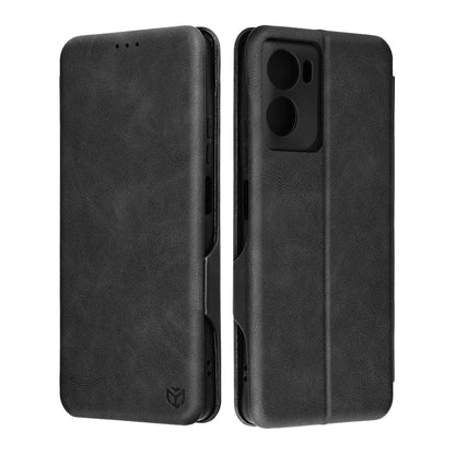 Kotelo Motorola Moto G06:lle, Techsuit, Safe Wallet Plus, Musta