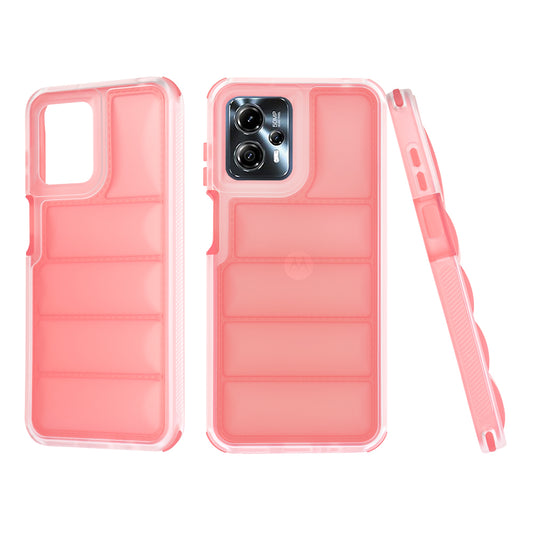 Suojakuori Motorola Moto G13 / G23 / G53:lle, Techsuit, Wave Shield, Punainen