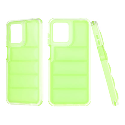 Kuori Motorola Moto G13 / G23 / G53:lle, Techsuit, Wave Shield, Vihreä