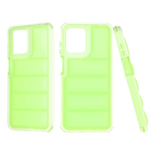 Kuori Motorola Moto G13 / G23 / G53:lle, Techsuit, Wave Shield, Vihreä