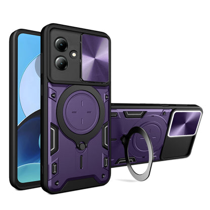 Suojakuori Motorola Moto G14:lle, Techsuit, CamGuard Pro, Violetti